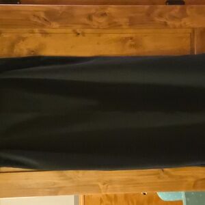 Tribal Black Midi Pencil Skirt Work